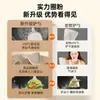 Espátula de Silicona Blanca, Espátula de Silicona, Espátula Especial Antiadherente para Cocinar, Cuchara Sopera de Grado Alimenticio Resistente a Altas Temperaturas, Juego de Utensilios de Cocina para Huevos Fritos