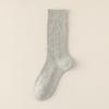 Calcetines sin hueso niños primavera y otoño hilo de algodón calcetines de tubo mes blanco calcetines de tubo largo apilados otoño e invierno nuevas medias