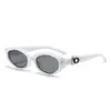 Óculos de Sol GM Estilo Coreano Novos Série Joias VEGX Mesma Marca Estilo Grande Lentes Planas para Olho de Gato Óculos de Sol Retrô com Diamante