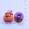 Calabaza Fantasma Brillante Tridimensional DIY Pegamento de Crema Casero Carcasa de Teléfono Móvil Adornos de Joyería Material de Accesorios de Resina para Joyería