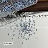 Arte de Uñas Circonita Azul Adornos Pequeños Pedrería Flatback Pedrería Brillo Extremo Artículo Popular de Celebridad de Internet Diamantes Ultra Brillantes Diamantes Pequeños Azules Claros Venta al por Mayor
