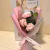 38 8 de Marzo Día Internacional de la Mujer Día de la Diosa Regalo para Novia Ramo Pequeño Rosa Flor Eterna Día de Graduación Girasol