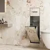 Fabricante direto de prateleiras de banheiro em aço inoxidável ocultas, para embutir em azulejo, porta-lenços, lixeiras e nichos