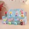 Gato que Susurra Flores Spinner de Deseos Caja Sorpresa Gato Lindo Juguete Giratorio de Moda Figura Adorno Romántico de Flores de Deseos