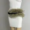Novo Cinto de Pelo de Coelho D. I .A OOTD Cinto Mao Mao Europa e América Transfronteiriço Quente Sexy Garota Picante Cobertura de Cintura Cinto Largo