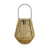 Luzes solares transfronteiriças para áreas externas, rattan, bambu, luzes suspensas portáteis, decoração de pátio, lanterna de jardim vintage em estilo chinês