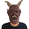 Máscara de Demônio Vaca Script-Kill Sala de Fuga Fantasia de Baile Fantasma Rosto Látex Halloween Role Play