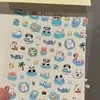 Adesivos de Unha Crayon Shin-Chan Sanrio Decoração Fofa Piscina Adesivos de Unha 3D Copo d'Água Adesivos para Celular