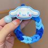 Lazo Trenzado Colorido para Niños Lindo Dibujo Animado Tendón de Goma Liga para el Cabello de Alta Elasticidad Cuerda para el Cabello Cuerda para el Cabello Duradera para Bebé Adorno para la Cabeza