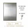 Tablero magnético de notas superventas transfronterizo, arte de pared con marco de aleación de aluminio, pared de inspiración DIY para casa de huéspedes y decoración de fotos de oficina