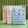Bolsa autoadhesiva de PE transparente para embalaje de ropa, bolsa de plástico suave de alta presión con autosellado, venta al por mayor