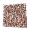 Parede de Fundo com Flores Artificiais Atacado, Parede de Flores Artificiais Popular para Fotos, Arranjo de Flores para Decoração de Hotel, Parede de Flores de Rosa para Casamentos Internos