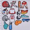 Comercio electrónico transfronterizo Béisbol Béisbol Zapatos con agujeros Zapatos Decoración de flores Accesorios PVC Plástico blando Epoxy Hebilla de zapato extraíble