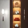 Nueva Estética de la Dinastía Song China Significado Zen Decoraciones Suaves Sala de Estar Estantería Casa de Té Vitrina Gabinete de Izakaya Adornos Pájaros en Ramas