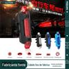 AQY-093 acessórios de equipamento de equitação noturna aviso de carregamento USB luz de bicicleta de montanha luz de ciclismo luz de cauda de bicicleta