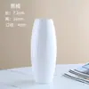 Vaso Cerâmico Branco Brilhante Ins Sala de Estar Hidropônico Entrada Decoração Moderna para Casa Ornamentos Arranjo de Flores Adereços