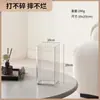 Vaso quadrado acrílico anti-queda direto da fábrica arranjo de flores hidropônicas tubo reto transparente flor decorativa garrafa de flor