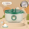 Tigela de Macarrão Instantâneo de Grande Capacidade com Talheres, Lancheira para Estudante, Caixa para Macarrão Instantâneo, Tigela Separada de Aço Inoxidável para Macarrão Instantâneo com Tampa
