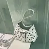 2026 moda dulce simple estilo coreano otoño nuevo bolso de mano con cinturón de lunares para ir al trabajo bolso de hombro para el día a día