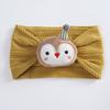 Diadema Infantil INS Europea y Americana Flor de Nylon de Dibujos Animados Lindos Tocado de Bebé Diadema que No Cubre la Fontanela Accesorios para el Cabello