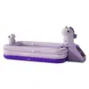 Piscina Inflável Infantil de PVC, Piscina Grande para Família ao Ar Livre, Piscina para Bebê de Plástico Espessado