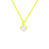 Collar Geométrico Sencillo y Exquisito de Zirconia y Acero de Titanio para Mujer, Lujo Ligero, Estilo Casual de Gama Alta, Accesorio Versátil para la Clavícula de Uso Diario