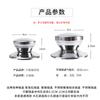 Linglong Série de aço inoxidável superior Bead Pot Cover Top Cap Glass Cover Bead Handle Pot Universal Handle Acessórios fabricantes