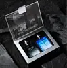 Set de tres piezas de Perfume Femenino de Marca Transfronteriza, Fragancia Fresca Amaderada Floral, Caja de Regalo de Cuatro Piezas para Hombre, Fragancia Ligera de Larga Duración