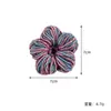 Acessórios de flor de lã de cinco pétalas feitos à mão para roupas, acessórios de cabelo, sapatos, chapéus, flores decorativas, acessórios DIY e materiais para atacado