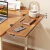 Tablero de Extensión de Escritorio para Sala de E-Sports, Bandeja para Teclado con Brazo Plegable y Extensible