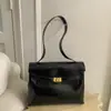 Bolsa Tote Retrô de Grande Capacidade para Mulheres 2025 Inverno Nova Casual High-End de Ombro Único Transversal Bolsa de Mão