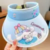 Chapéus Finos de Verão para Crianças, Chapéus de Proteção Solar Fofos e Adoráveis para Meninas, Meninos e Bebês, Chapéus com Viseira Solar, Chapéus de Sol da Moda