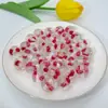 Color resina flor seca natural pan de oro cuentas redondas transparentes DIY pluma de cuentas hecha a mano pulsera cadena de teléfono móvil accesorios