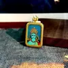 Thangka da Tara Verde de Rekang, Xizang, Nepal, Pintado à Mão, Cartão 2x3