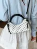 Bolsa Fofa de Bolinhas Estilo Coreano 2026 Novo Modelo Bolsa Dopamina para Meninas Bolsa de Ombro Transversal de Alto Valor