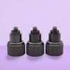 Tornillos sueltos de ferretería al por mayor PF15-M3-1 acabado plata y tornillos de acero inoxidable negro