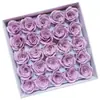 Nova Cabeça de Flor Grande Rosa Dora Flor de Sabão Versão Atualizada Embalagem para Buquê de Flores de Sabão Eternas Decoração DIY