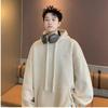 Pulôver transfronteiriço casual estilo preguiçoso estilo americano retrô moderno marca com capuz moletom masculino primavera e outono solto novo estilo para adolescentes