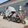 Caminhão de lixo elétrico de três rodas com carregamento e descarregamento automático de caçamba caminhão de saneamento de grande capacidade novo de energia caminhão de lixo de quatro rodas