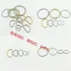 Hebilla de metal D-ring hardware hebilla semicircular hebilla de bolso hardware accesorios DIY correa de bolso hebilla colgante