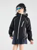 Cortavientos corto, unisex, cárdigan con capucha, de una sola capa, a prueba de viento, impermeable, chaqueta, prenda de abrigo para senderismo al aire libre, camping, ciclismo