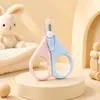 Gotas de Vitamina Ad Tijeras Cápsula D3 Tijeras Tijeras para Uñas de Bebé Tijeras Anti-pellizco para Bebé Recién Nacido