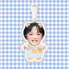 Etiqueta de equipaje Xu Jiaying Etiqueta anti-pérdida Etiqueta de tarjeta de embarque Maleta Colgante para mochila Merchandising de celebridades Mismo estilo
