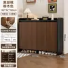 Sapateira de grande capacidade com núcleo ecológico de madeira maciça, armário de armazenamento para entrada de casa, armário com gavetas de armazenamento para corredor, armário de armazenamento para varanda