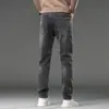Calça Slim Stretch masculina simples confortável versátil casual primavera e verão nova regular reta Calça Jeans masculina