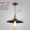Lustre estilo industrial retrô restaurante bar café lustre americano personalidade criativa nostálgico loft lustre tipo tampa de panela