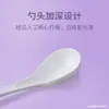 Porcelana Imitación Melamina Blanca Cuchara China Gancho para Cuchara Cuchara para Sopa Cucharón Pequeño Cubiertos Venta al por Mayor