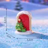 Exportação Transfronteiriça Micro-Paisagem Criativa Papai Noel Veado DIY Decoração Acessórios para Pendurar Mini Enfeites de Mesa