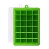 Molde para Cubitos de Hielo de 24 Celdas para Hacer Hielo de Silicona para Cubitos de Hielo para Uso Doméstico Almacenamiento de Hielo Hielera con Tapa Refrigerador Fabricación de Cubitos de Hielo Molde para Hielo