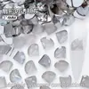 Rinestones para Uñas en Forma de Abanico de 3*4mm Rinestones de Cristal de Vidrio Accesorios para Uñas DIY Decoraciones de Pedrería Materiales para Uñas Portables Venta al por Mayor